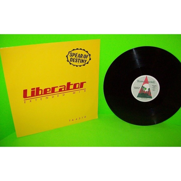 Spear Of Destiny ‎Liberator Extended Vinyl 12" Record 1987 New Wave Post-Punk NM - Picture 1 of 3